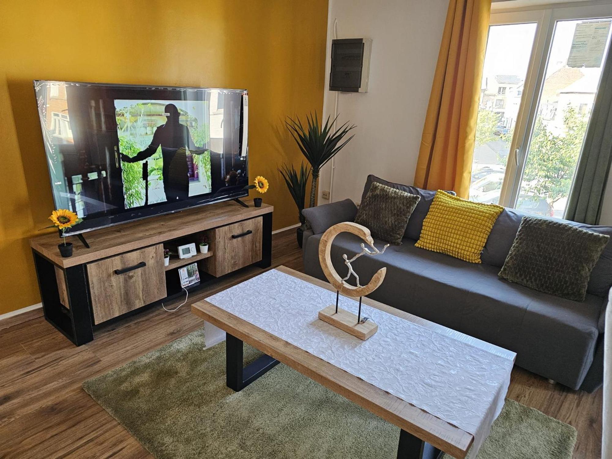 Magnifique Appartement A Mons Luaran gambar